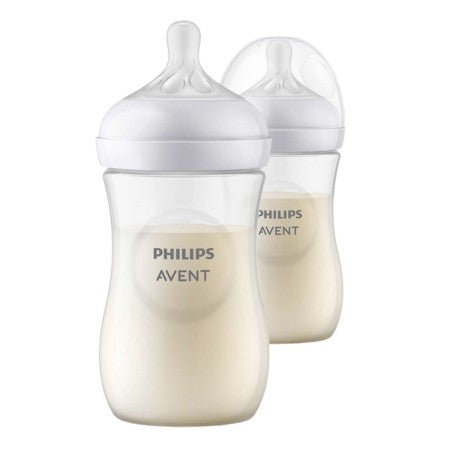 Natural Response Feeding Bottle 125ml Pack of 2 | Bottle Feeding | Avent for Mamas & Papas LB - 6hr
