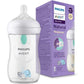 Natural Response Feeding Bottle with Pattern with Air free Valve 260ml | Bottle Feeding | Avent for Mamas & Papas LB - 6hr