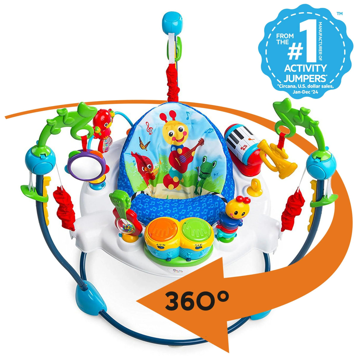 Neighborhood Symphony Activity Jumper | Jumper | Baby Einstein for Mamas & Papas LB - Activity & Sensory Toys