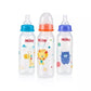 Non - Drip Standard Neck 8oz Baby Bottles | Water Bottle | Nuby for Mamas & Papas LB - category