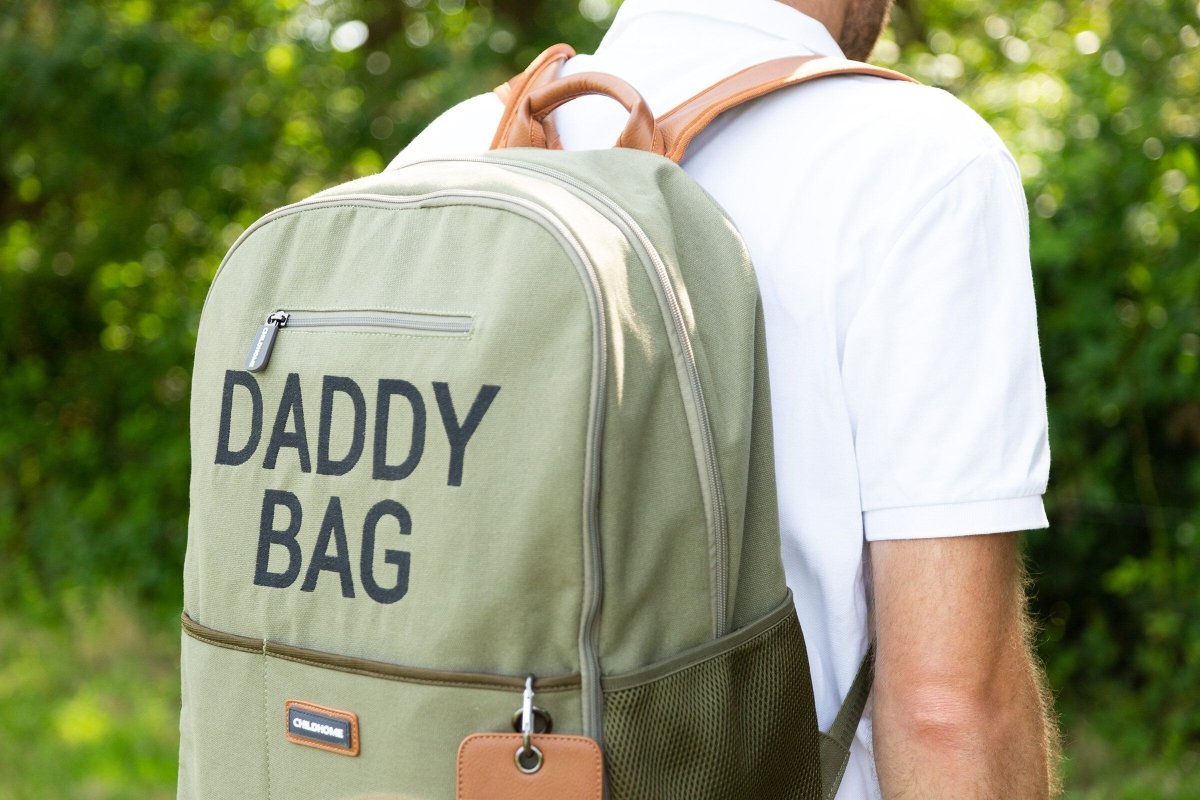 Nursery backpack Daddy Bag Canvas Kaki | Backpack | Childhome for Mamas & Papas LB - Baby Changing & Hygiene
