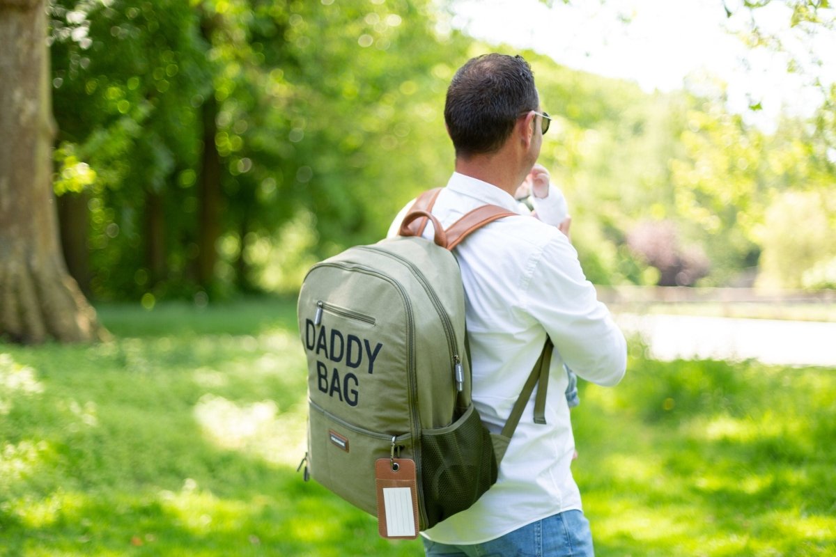 Nursery backpack Daddy Bag Canvas Kaki | Backpack | Childhome for Mamas & Papas LB - Baby Changing & Hygiene