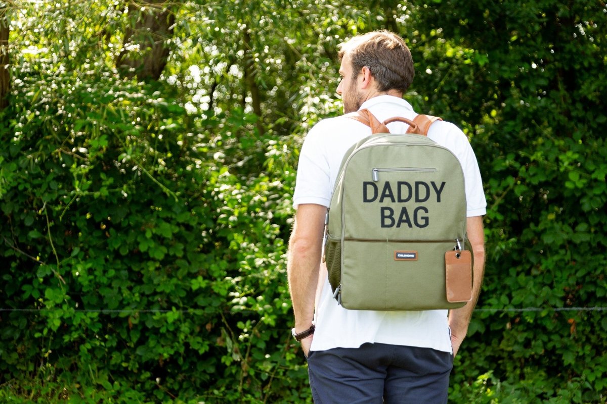 Nursery backpack Daddy Bag Canvas Kaki | Backpack | Childhome for Mamas & Papas LB - Baby Changing & Hygiene