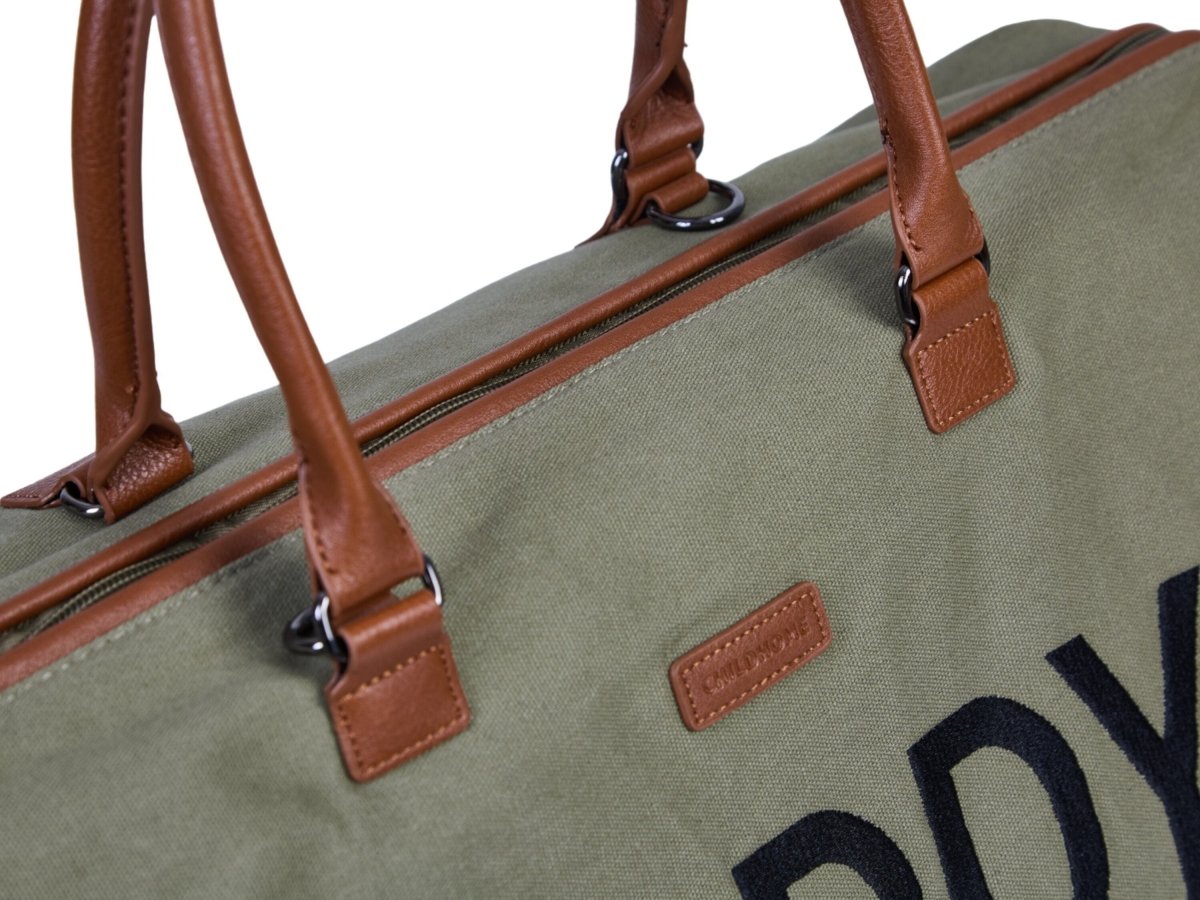 Nursery bag Daddy Bag Canvas kaki | Pacifier | Childhome for Mamas & Papas LB - Baby Changing Bags