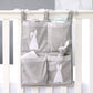 Nursery Organizer, Hanging Storage, Nursery Décor, Bunny Rabbit Design - Grey 4 Pocket | Nursery Organizer | Mamas & Papas for Mamas & Papas LB - 6hr