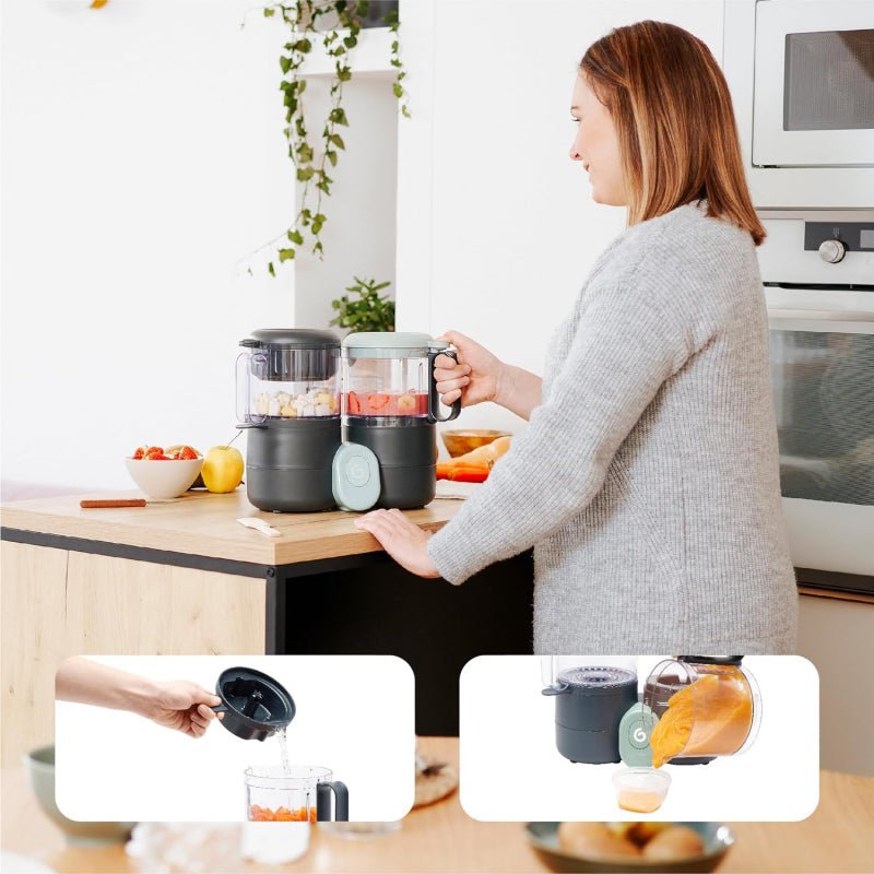 Nutribaby One 4 - in - 1 Baby Food Processor | Food Processor | Babymoov for Mamas & Papas LB - category
