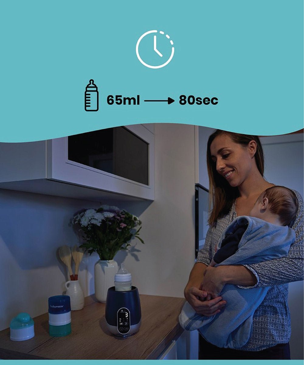 NutriSmart Nomad Bottle Warmer | Bottle Feeding | Babymoov for Mamas & Papas LB - 6hr