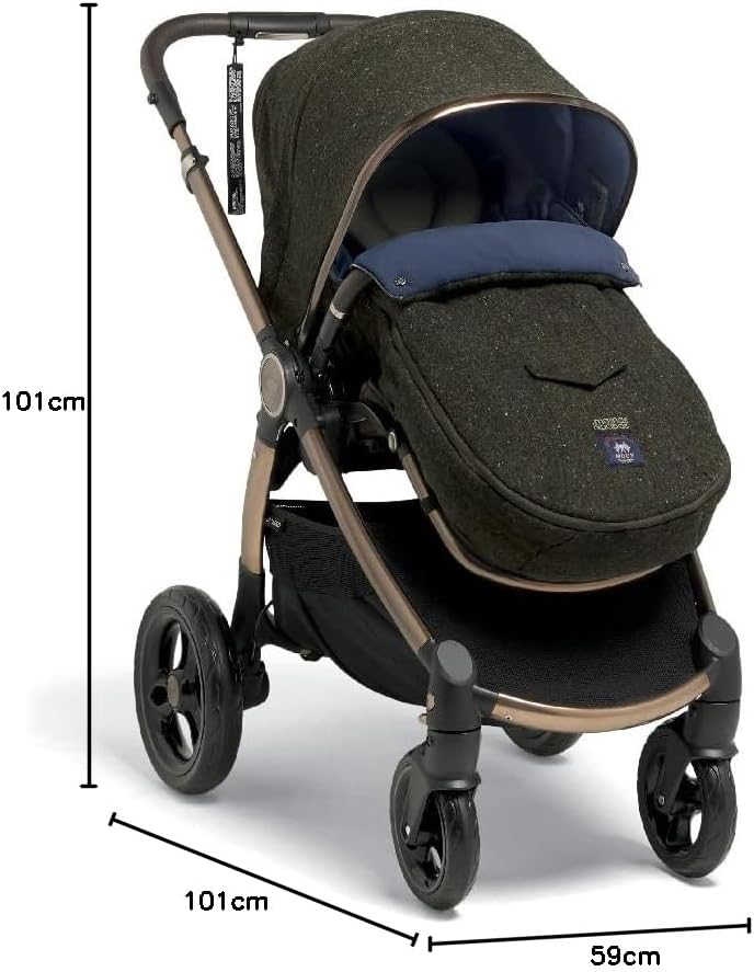 Ocarro X Moon Dales Green - Nature - Inspired Serenity: Stroller | Stroller | Mamas & Papas for Mamas & Papas LB - Baby Gear