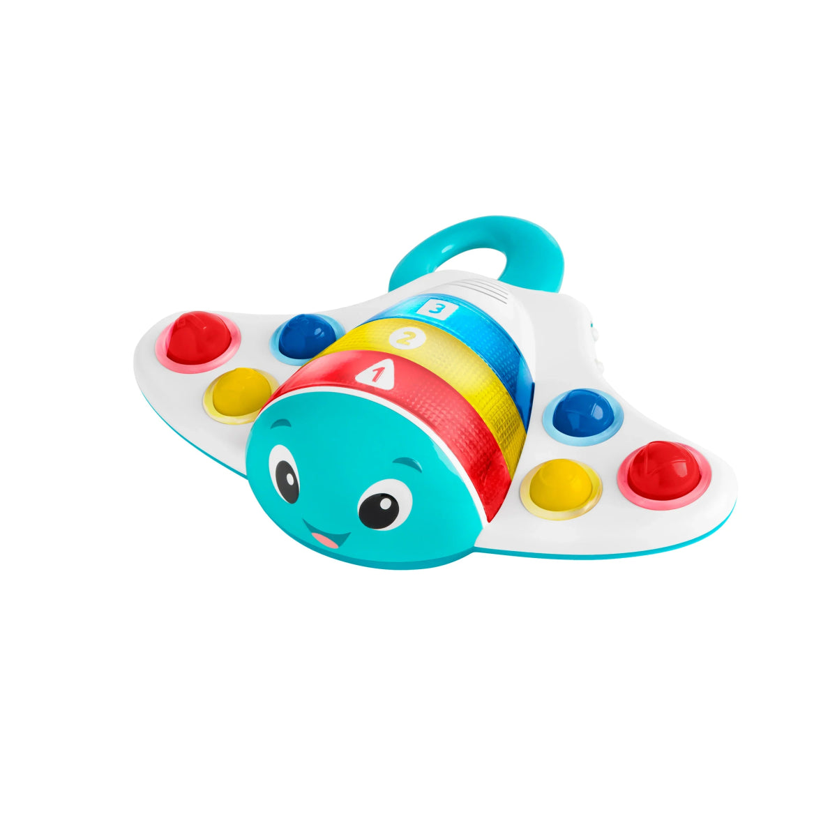 Ocean Explorers Pop & Explore Stingray Popper Toy | Musical Toy | Baby Einstein for Mamas & Papas LB - 6hr