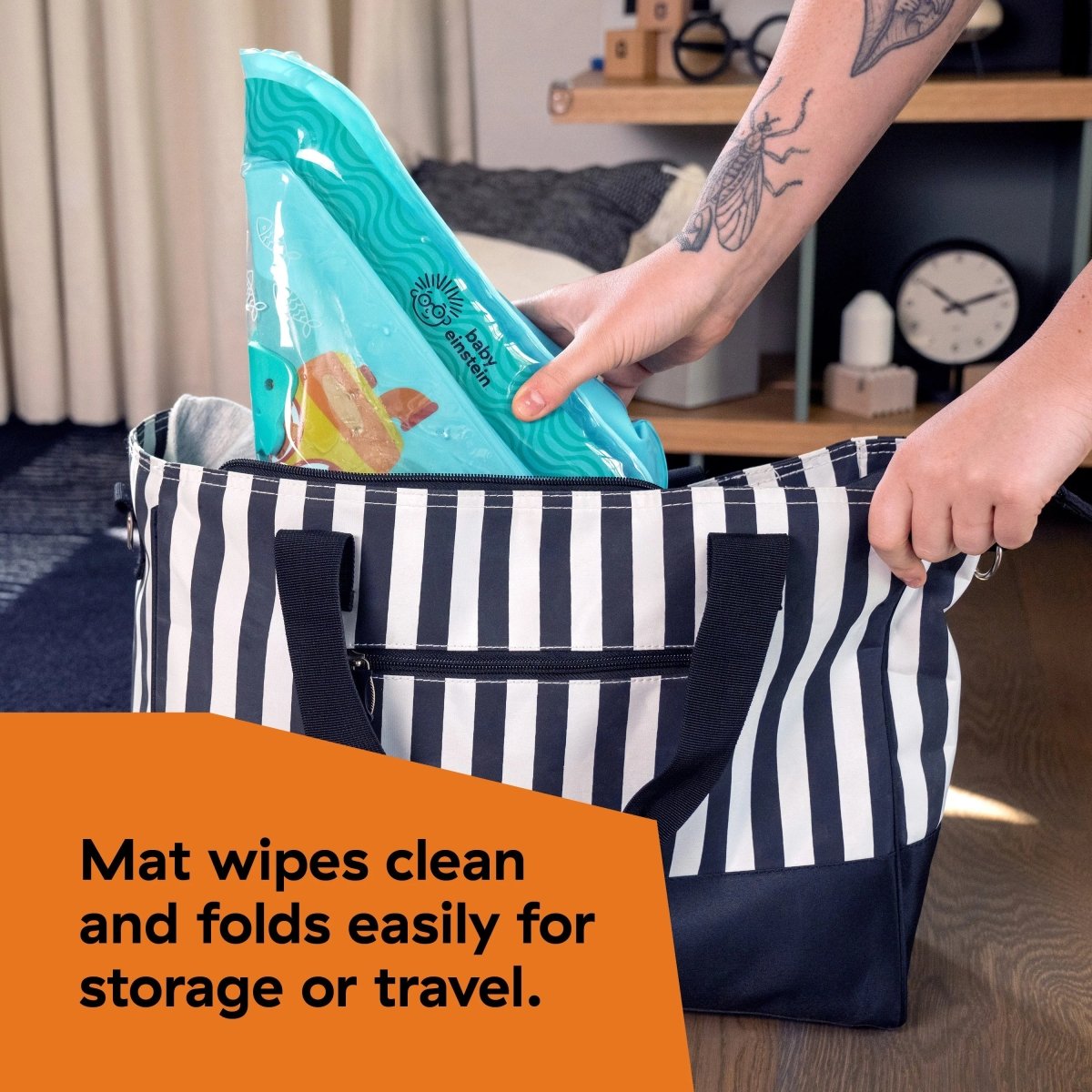 Ocean Explorers Sensory Splash Water Mat, Ages 0 - 36 Months | Sensory Toy | Baby Einstein for Mamas & Papas LB - Activity & Sensory Toys