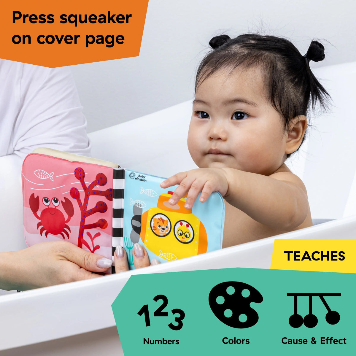 Opus Bath Pals 11 - Piece Bath Gift Set | Bath Toy | Baby Einstein for Mamas & Papas LB - 6hr