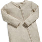 Organic Cotton Ribbed Sleepsuit - Oatmeal | Bodysuit | Mamas & Papas for Mamas & Papas LB - 6hr