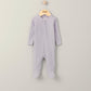 Organic Rib Sleepsuit - Heather | Sleepsuit | Mamas & Papas for Mamas & Papas LB - 6hr
