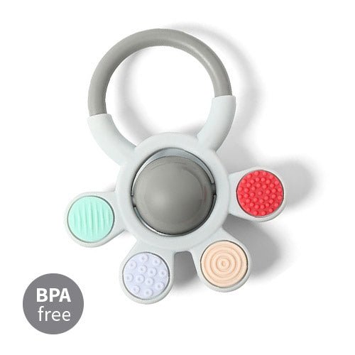 Ortho Teether with Rattle | Teether | Babyono for Mamas & Papas LB - 6hr