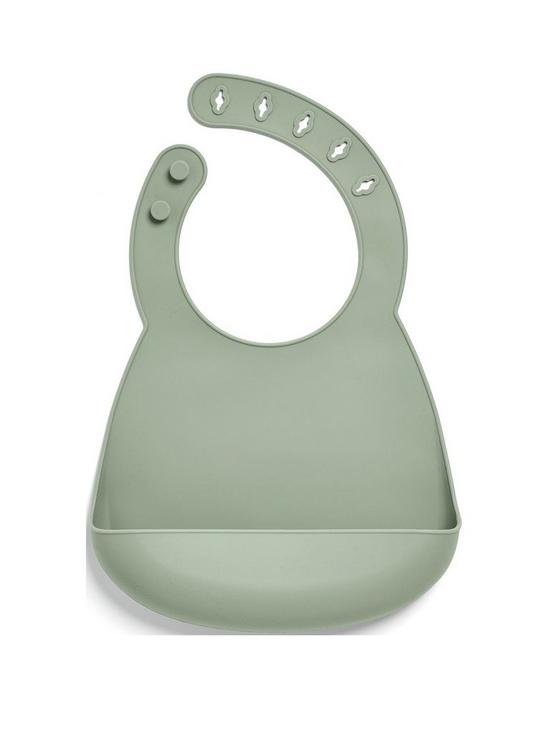 Pack of 2 Silicone Bibs With Print | Bib | Mamas & Papas for Mamas & Papas LB - Bibs & Muslins