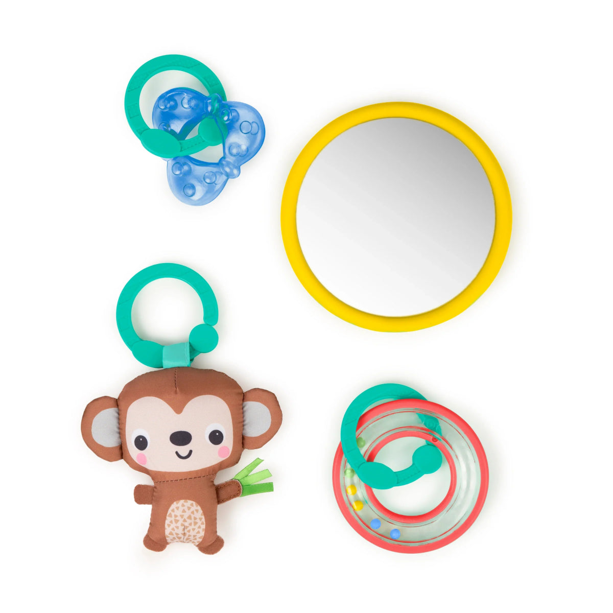 Palm Party Baby Activity Gym & Play Mat, Gender Neutral | Play Gym | Bright Starts for Mamas & Papas LB - 6hr