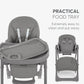 Pastello 2 Highchair | High Chair | Kikkaboo for Mamas & Papas LB - Feeding & Weaning