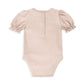 Pink Short Sleeve Bodysuit | Sleepsuit | Mamas & Papas for Mamas & Papas LB - 6hr