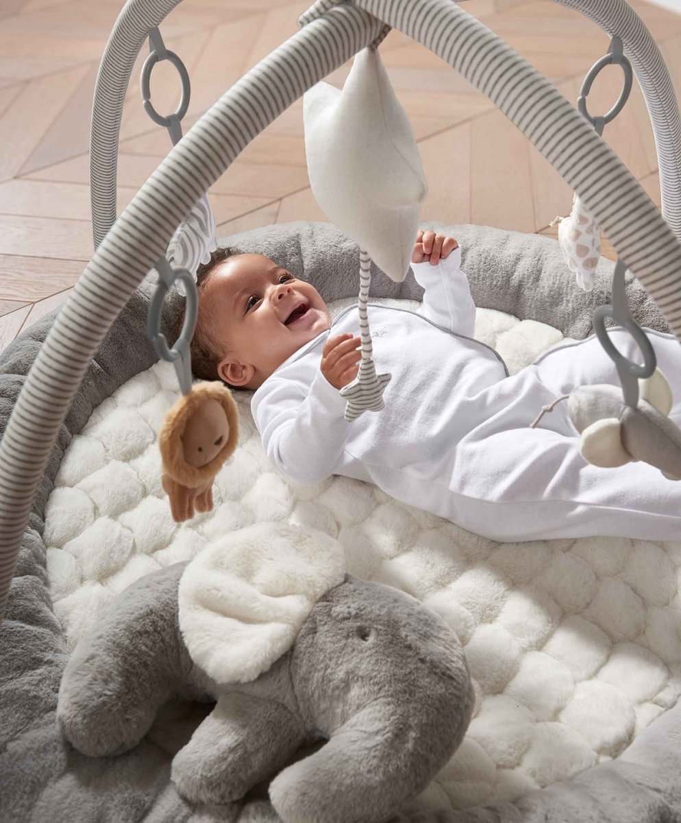 Playmat & Gym - Welcome to the World Elephant | Play Mat | Mamas & Papas for Mamas & Papas LB - Activity & Sensory Toys