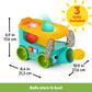 Pop & Roll Safari Bus Ball Play Toy | Activity Toy | Bright Starts for Mamas & Papas LB - 6hr