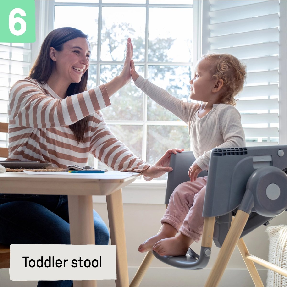 Proper Positioner 7 - in - 1 Deluxe High Chair | High Chair | Ingenuity for Mamas & Papas LB - Feeding & Weaning