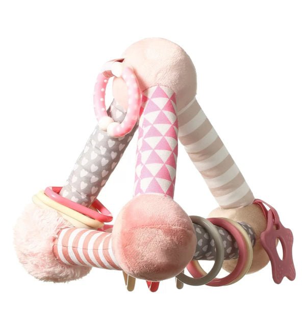 Pyramid Educational Toy - Pink | Educational Toy | Babyono for Mamas & Papas LB - Early Learning & Books