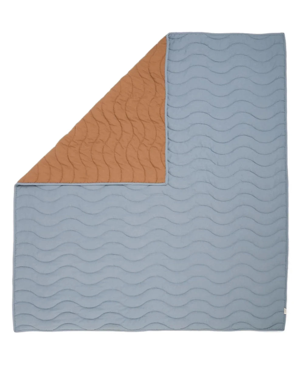 Quilt (3 Tog) - Blue Mustard Wave | Quilt | Mamas & Papas for Mamas & Papas LB - Baby Quilts & Blankets