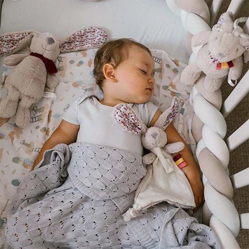 Rabbit Milly cuddly toy with a dummy holder | Plush | Babyono for Mamas & Papas LB - Christmas