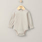 Ribbed Bodysuit - Cream | Bodysuit | Mamas & Papas for Mamas & Papas LB - 6hr