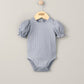 Ribbed Bodysuit - Heather | Bodysuit | Mamas & Papas for Mamas & Papas LB - 6hr