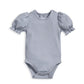 Ribbed Bodysuit - Heather | Bodysuit | Mamas & Papas for Mamas & Papas LB - 6hr