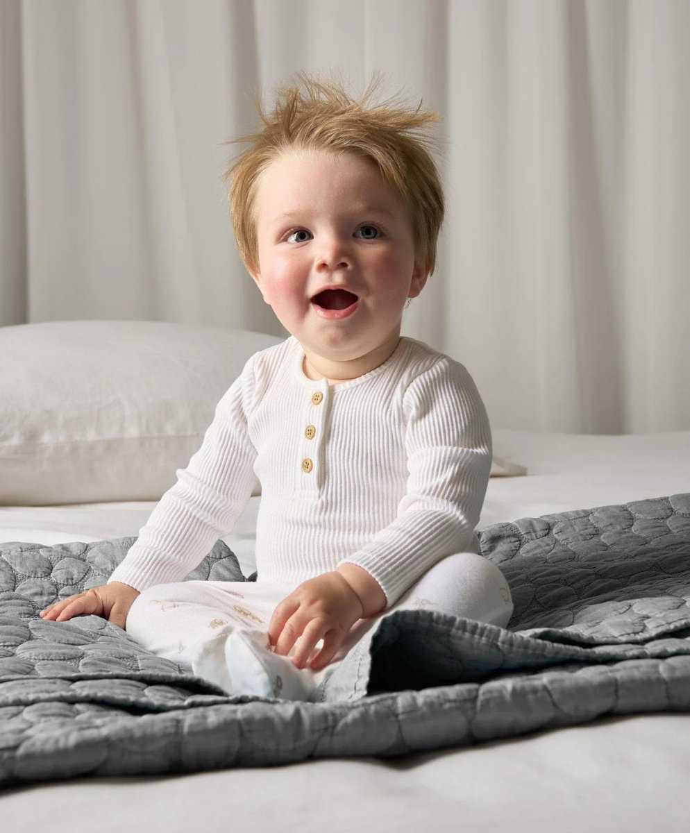 Ribbed Bodysuit & Safari Print Pants - 2 Piece Set | Set | Mamas & Papas for Mamas & Papas LB - 6hr