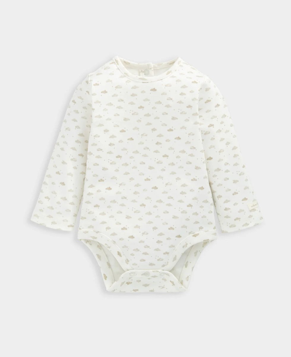 Ribbed Dungarees & Bodysuit Outfit Set - Oatmeal | Set | Mamas & Papas for Mamas & Papas LB - 6hr