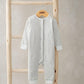 Ribbed Long - Sleeve Romper Grey | Romper | Mamas & Papas for Mamas & Papas LB - 6hr
