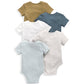 Ribbed Short Sleeve Bodysuits (5 Pack) | Bodysuit | Mamas & Papas for Mamas & Papas LB - 6hr