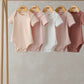 Ribbed Short - Sleeve Bodysuits Pack of 5 - Pink | Bodysuit | Mamas & Papas for Mamas & Papas LB - 6hr