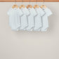Ribbed Shortsleeved Bodysuits (Set of 5) - White | Bodysuit | Mamas & Papas for Mamas & Papas LB - 6hr