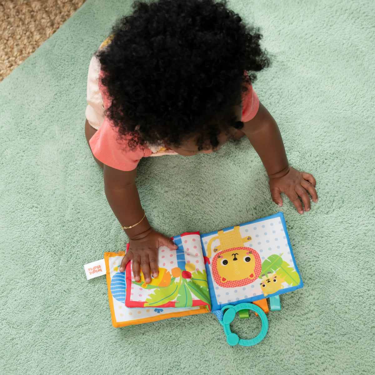 Safari Buddies Soft Book | Learning Book | Bright Starts for Mamas & Papas LB - 6hr