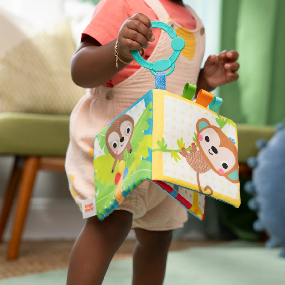 Safari Buddies Soft Book | Learning Book | Bright Starts for Mamas & Papas LB - 6hr