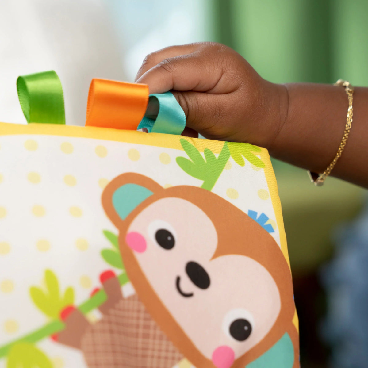 Safari Buddies Soft Book | Learning Book | Bright Starts for Mamas & Papas LB - 6hr