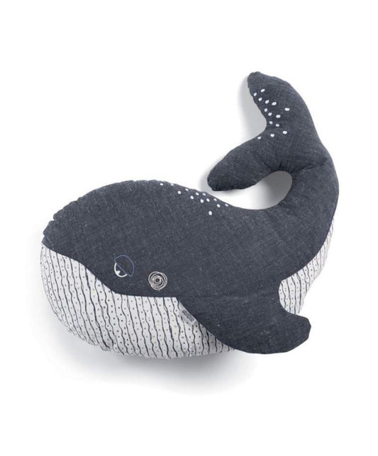 Sail Away with Me Whale Cushion | Nursery Decor | Mamas & Papas for Mamas & Papas LB - 6hr
