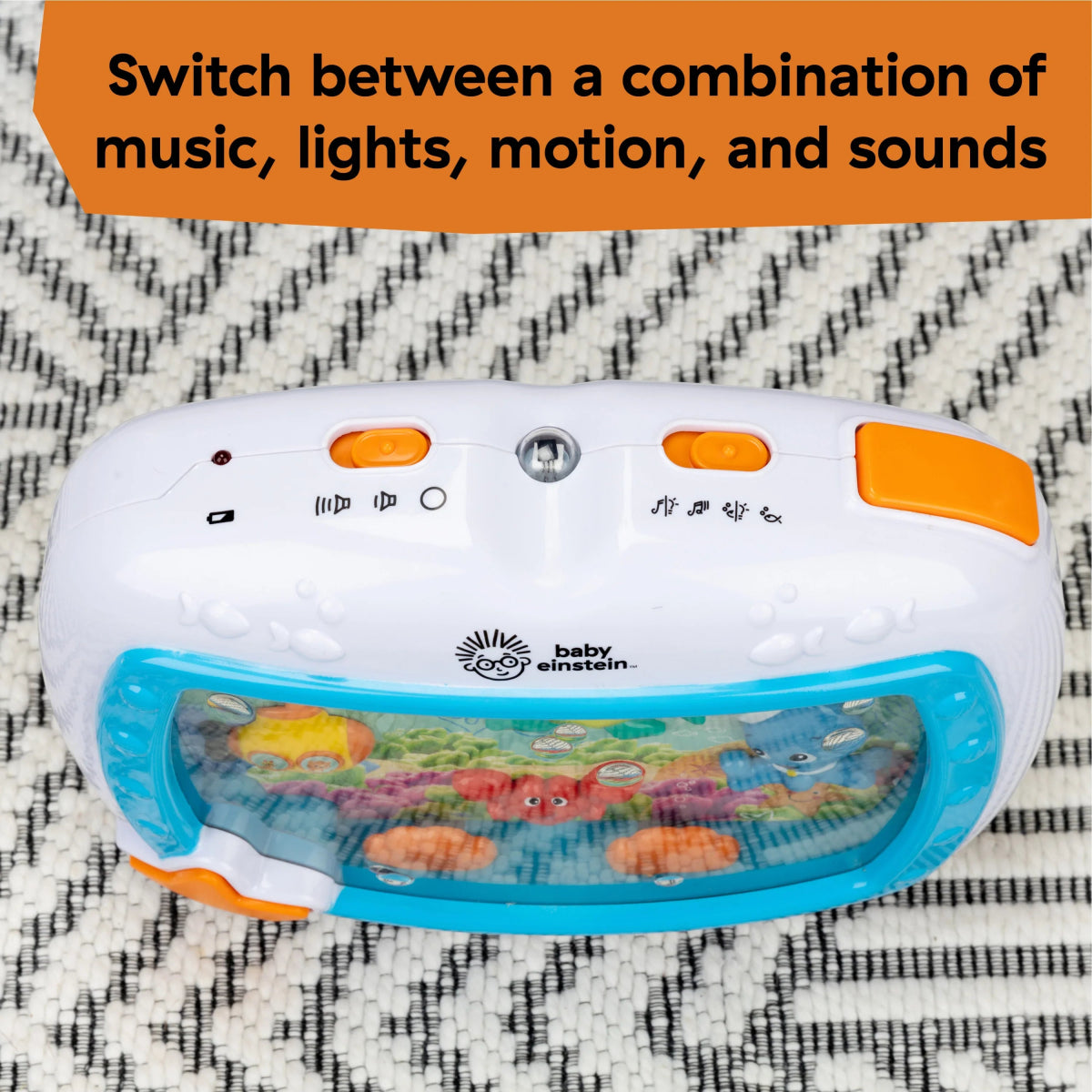 Sea Dreams Soother Musical Crib Toy and Sound Machine | Crib Toy | Baby Einstein for Mamas & Papas LB - 6hr
