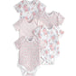 Short Sleeve Bodysuits (Pack of 5) - Floral | Bodysuit | Mamas & Papas for Mamas & Papas LB - 6hr