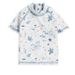 Short Sleeve Rash Top Swimwear - Blue | Swimsuit | Mamas & Papas for Mamas & Papas LB - 6hr
