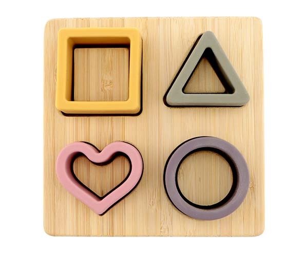 Silicone Shape Sorter 6m+ | Activity Toy | Nuby for Mamas & Papas LB - 6hr