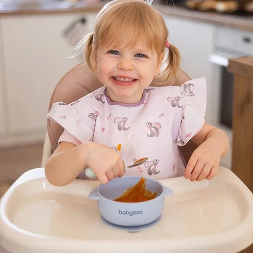 Silicone suction bowl with lid | Suction Bowl | Babyono for Mamas & Papas LB - Christmas