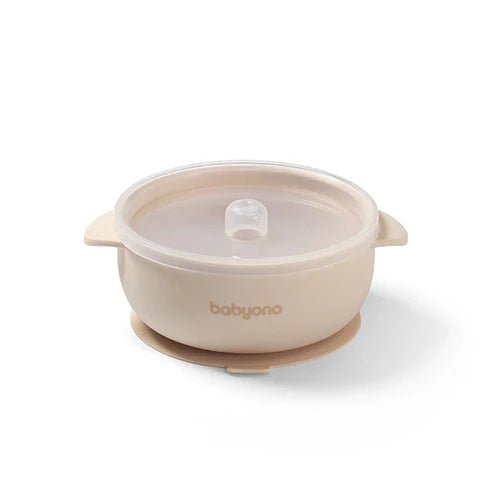 Silicone suction bowl with lid | Suction Bowl | Babyono for Mamas & Papas LB - Christmas
