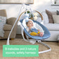 SimpleComfort Compact Soothing Swing - Chambray | Swing | Ingenuity for Mamas & Papas LB - Furniture & Nursery