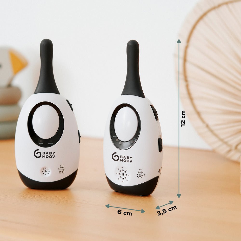 Simply Care Monitor 2 Adapters - 300 Meter | Baby Monitor | Babymoov for Mamas & Papas LB - 6hr