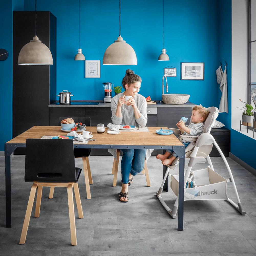 Sit N Relax 3 - in - 1 Highchair - Stretch Grey | High Chair | Hauck for Mamas & Papas LB - Feeding & Weaning